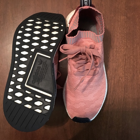 Adidas - Women’s NMD R2 Primeknit 'Raw Pink' - Picture 3 of 11